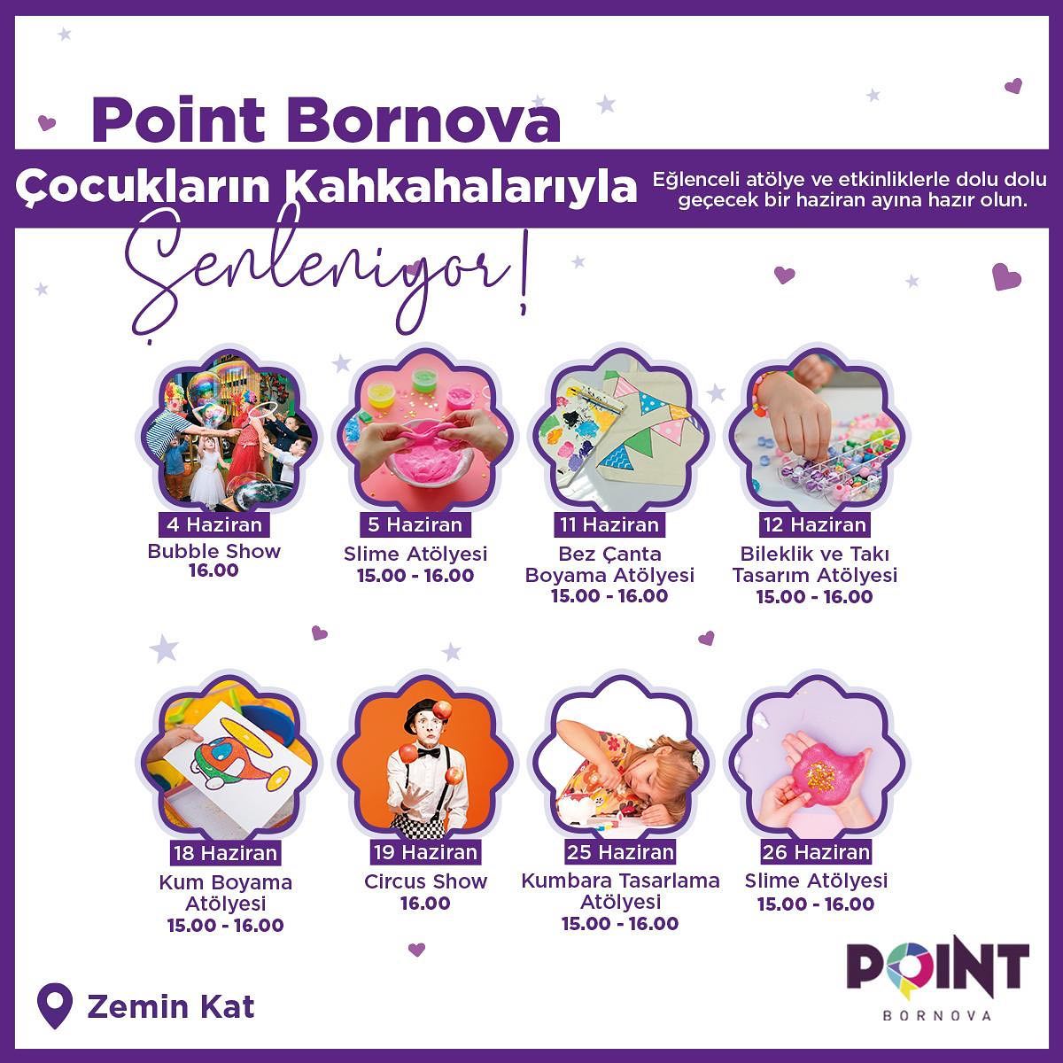Point Bornova Çocukların Kahkahalarıyla Şenleniyor!
