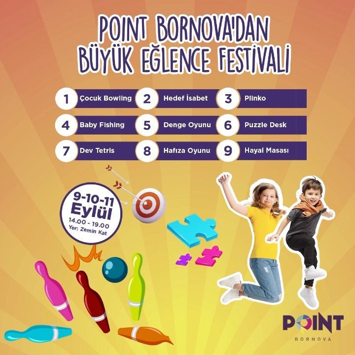 Point Bornova’dan Büyük Eğlence Festivali