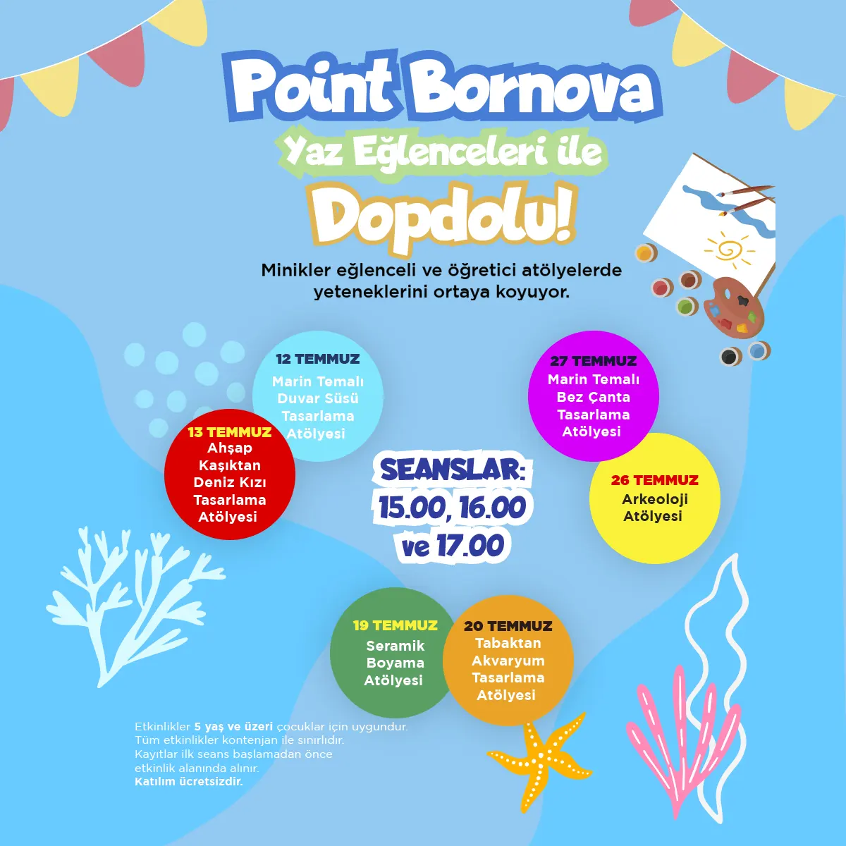Point Bornova Yaz Eğlenceleri ile Dopdolu!